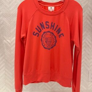 ✨ Sundry “Sunshine” Graphic Sweatshirt – Anthropologie - small ✨